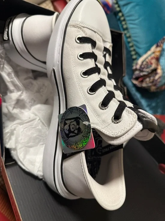 Skechers Snoop Dogg Slip In Skechers White and Black size 9 - Picture 10 of 16